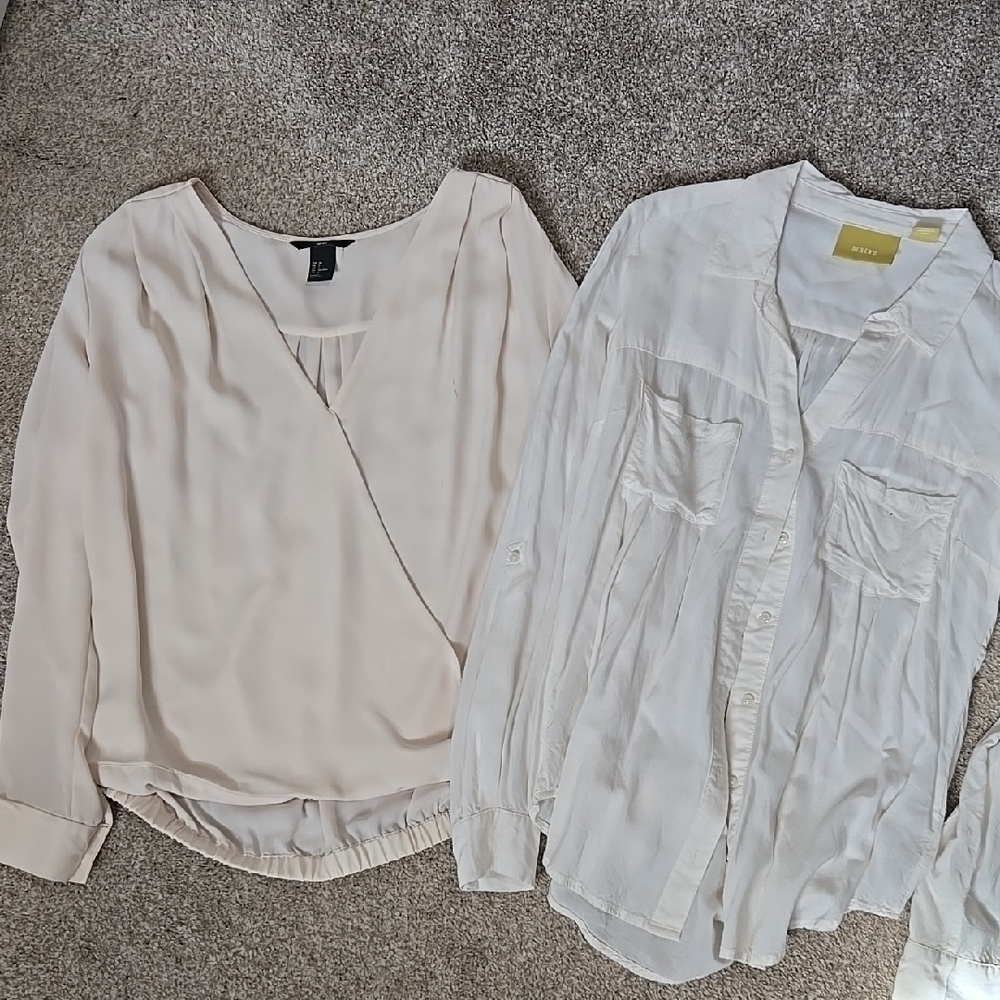 Elegant Cream Blouse by H&M